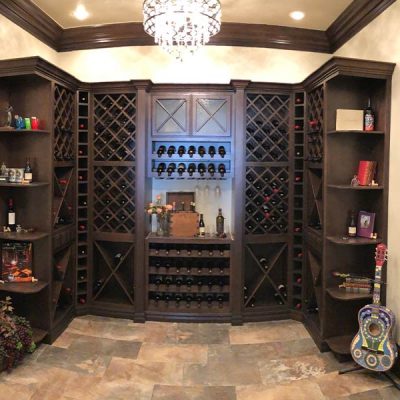 wine cellar remodel